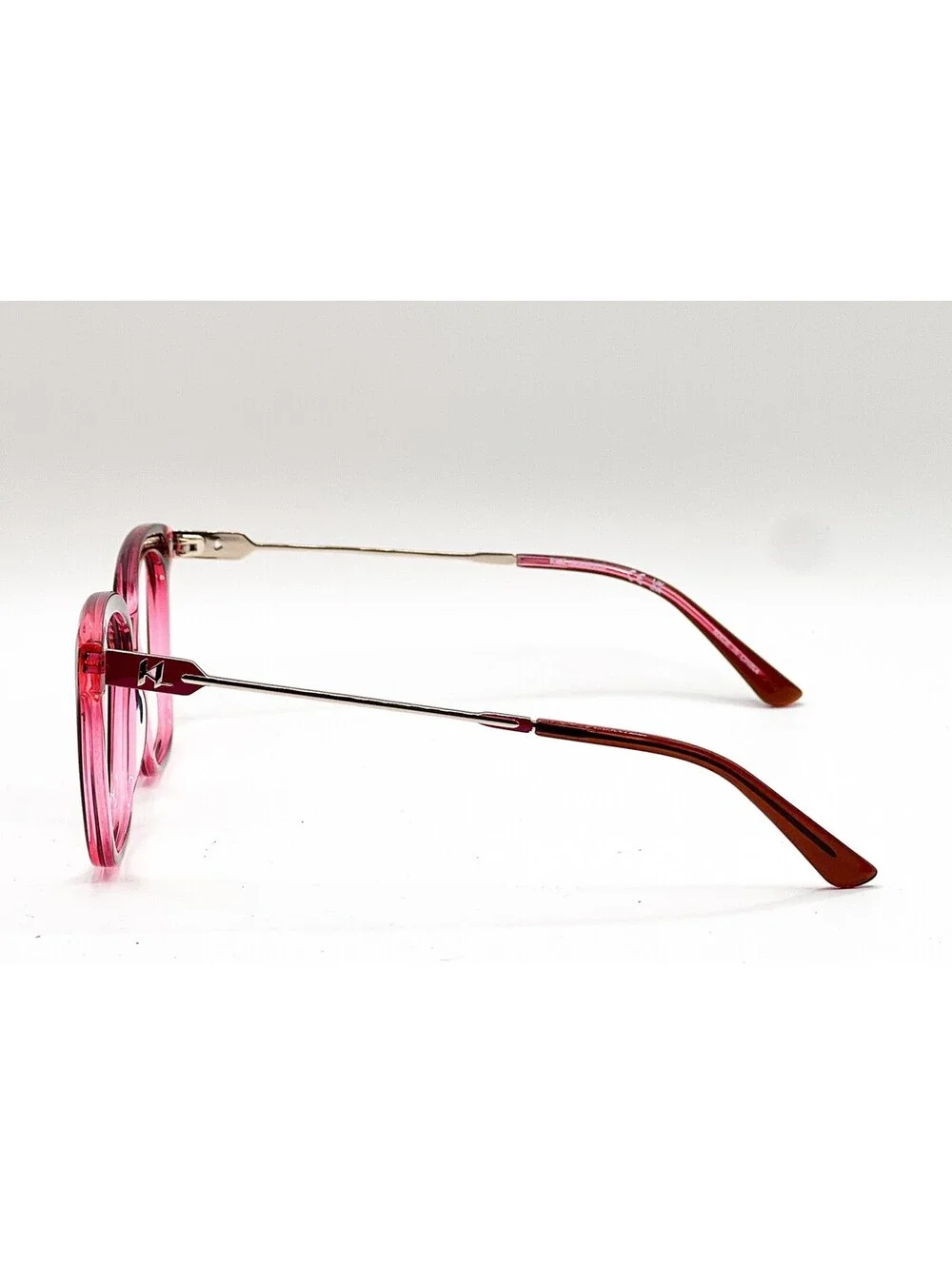 Karl Lagerfeld KL6108 206 Brown Rose Rectangle Authentic Eyeglass Frames 54-17